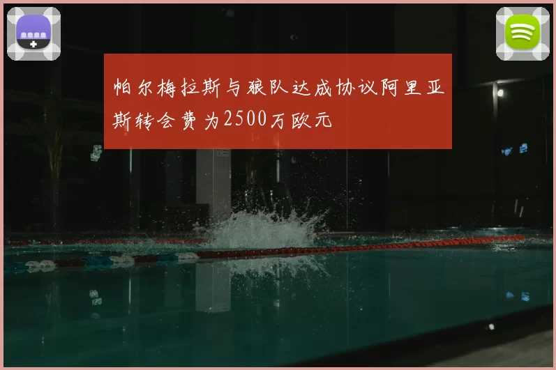 帕尔梅拉斯与狼队达成协议阿里亚斯转会费为2500万欧元