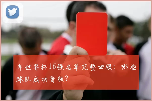 年世界杯16强名单完整回顾：哪些球队成功晋级？