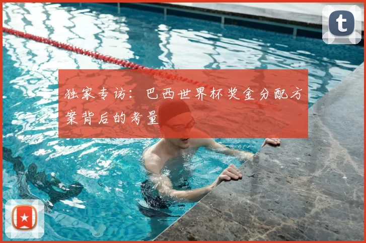 独家专访:巴西世界杯奖金分配方案背后的考量